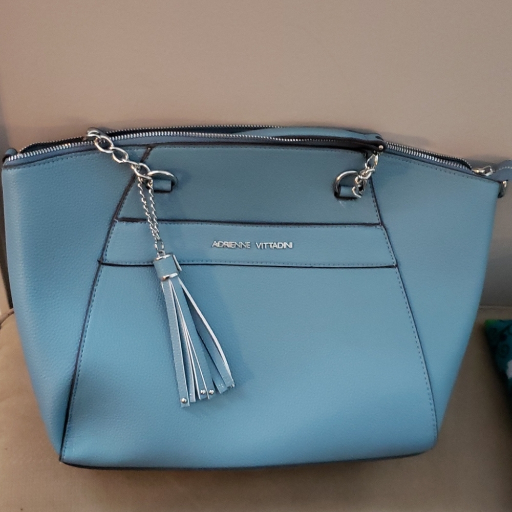 Adrienne Vittadini blue purse
